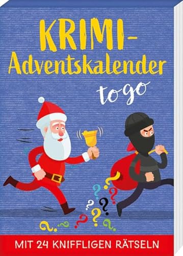 Krimi-Adventskalender to go 4: Mit 24 kniffligen Rätseln (Adventskalender für Erwachsene - 24 Rätsel) von Kaufmann Ernst Vlg GmbH